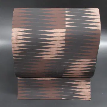 노포 이치조안 미타니 직물 제작 오모치 세련된 일품 후쿠로 오비(중고품)