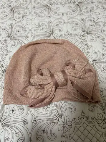 카시라 새상품 실크 100 모자