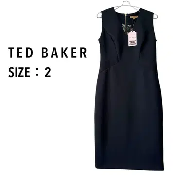 미사용 택 포함 TED BAKER 블랙 원피스 타이트 파티 드레스