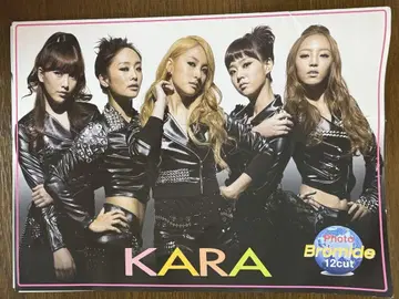 KARA A3 포스터 5명 12컷 순영, 하라, 규리, 지영, 니콜
