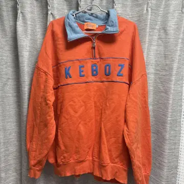 KEBOZ 하프 지퍼 맨투맨