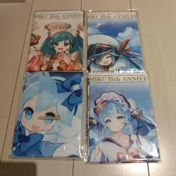 SNOW MIKU 멀티 크로스 컬렉션 가샤폰 하츠네 미쿠 묶음 판매