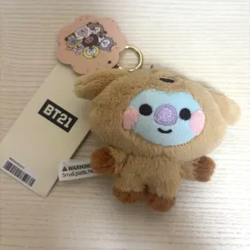 BT21 BABY FLUFFY 봉제 인형 키링 코야