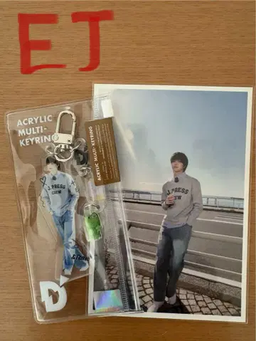 &TEAM EJ D'PARTMENT 아크릴 키링 엽서