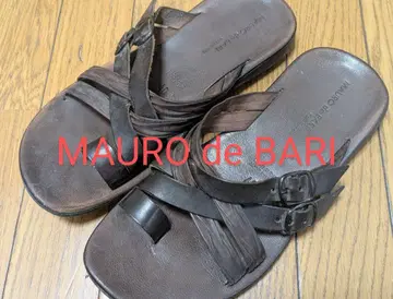 MAURO de BARI 브라운 샌들 사이즈 40