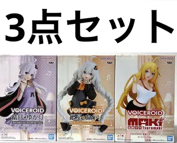 VOICEROID 피규어 3개 세트