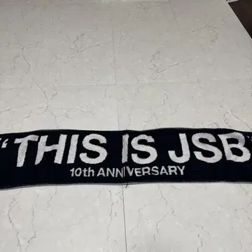JSB3 10th ANNIVERSARY 머플러 타월