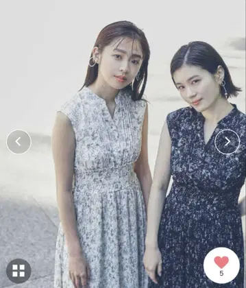보타니컬 플라워 원피스