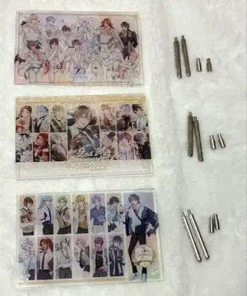 NU:카니발 애니메이트 카페 아크릴 섀도우 박스 1~3주년 세트
