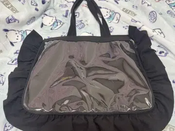 자카마트 캐리온 백 A3 프릴 블랙 이타백