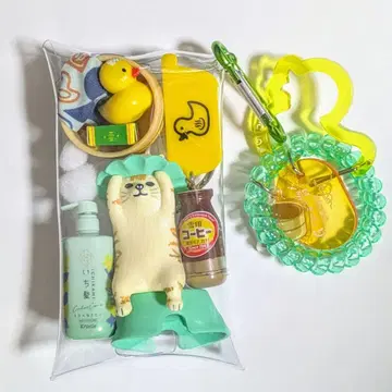 가챠 파우치 샴푸 캣 브라운