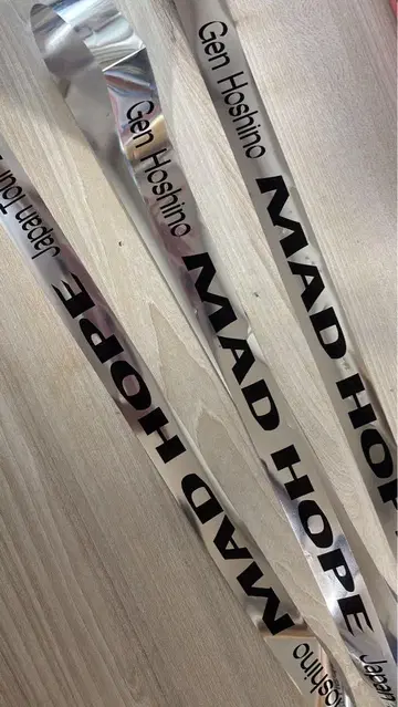 MAD HOPE 2025 은색 테이프 Gen Hoshino