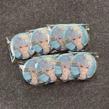 니지산지 ChroNoiR Blue Memories 캔뱃지 쿠츠하