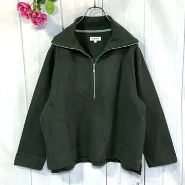 맥레거 McGREGOR 하프 지퍼 맨투맨 [L] 풀오버 짙은 녹색