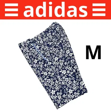 아디다스 올 패턴 얇은 하프 팬츠 M