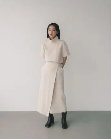 카드보드 랩 같은 스커트 foufou