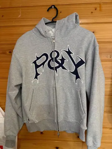 P&Y 지퍼 후드티