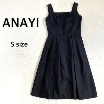 ANAYI 블랙 슬리브리스 원피스 S 사이즈