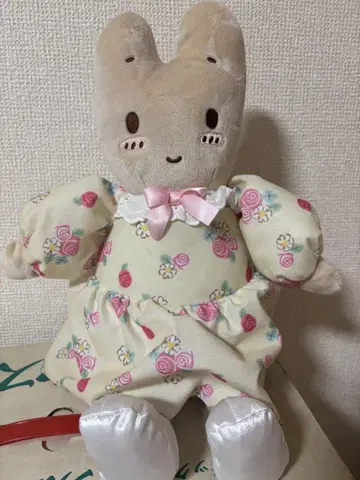 마론 크림 봉제 인형 산리오