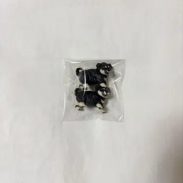 나무 조각 하시모토 미오 개 조각 블랙 시바 가챠