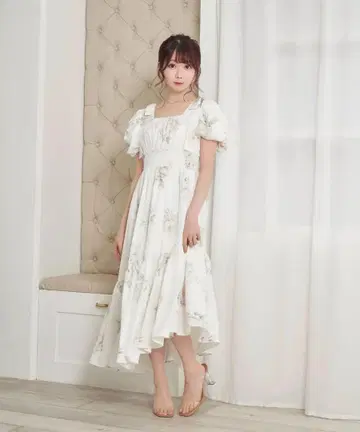 로제뮤즈 rosemuse 2way sleeve floral dress