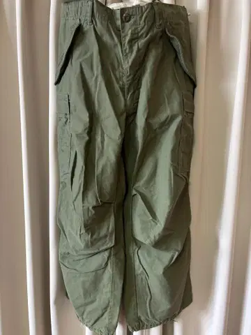 R.L.DAVIS 60년대 미군 M65 필드 팬츠 S-M 알루미늄 지퍼