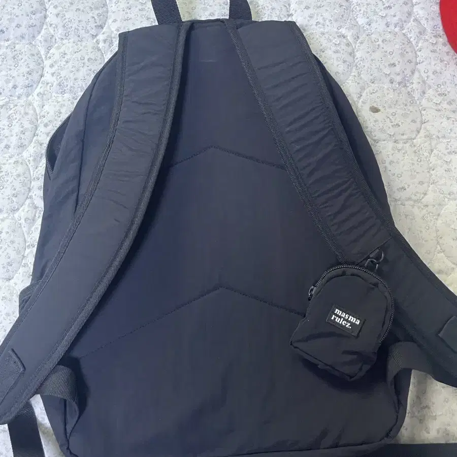Masmarulls Layered backpack _ black Black Backpack on