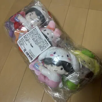 [미개봉 새상품] 나니와단시 산리오 봉제 인형 마스코트 전 종류 세트