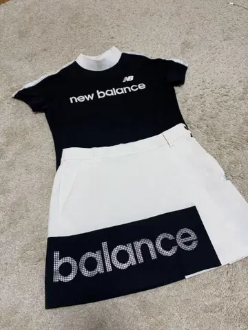 New Balance 골프 셔츠 & 스커트 세트 0 사이즈