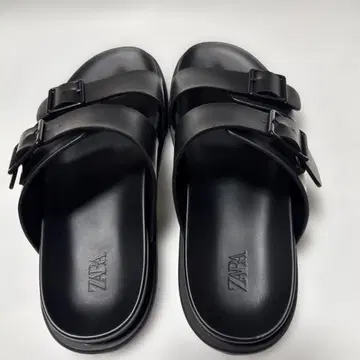 ZARA 블랙 벨트 샌들 중고품