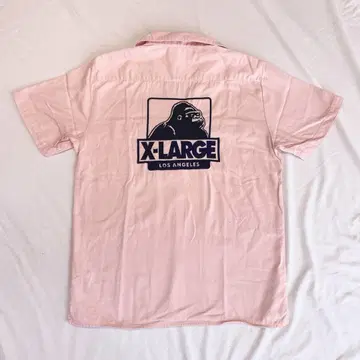 XLARGE 엑스라지 로고 마크 고릴라 자수 워크 셔츠 M