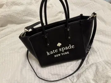 kate spade 블랙 가죽 숄더백