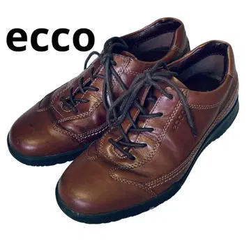 ECCO 에코 25EEE 브라운 천연 가죽 신발 비즈니스 캐주얼