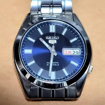 세이코 SEIKO 5 손목시계 7S26-03B0 자동 감기
