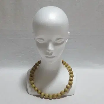 나무 우드비즈 염주 목걸이 18mm 하드 멜로코어 펑크 록 힙합 레게