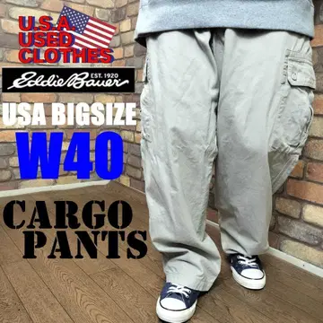 AC1-120 [USA 매입 에디 바우어] 오버 사이즈 카고 팬츠
