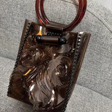 mamekurogouchi vinyl chloride mini bag
