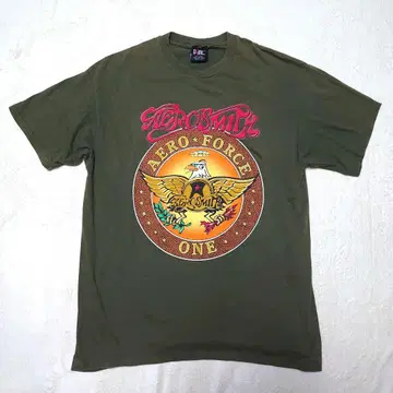 90s USA제 에어로스미스 티셔츠 XL AERO FORCE ONE