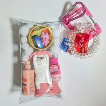가챠 파우치 샴푸 캣 브라운