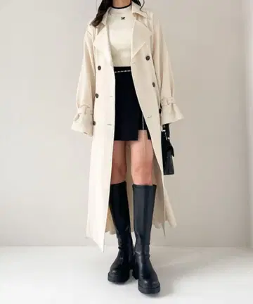 Heather 트렌치코트 S 사이즈