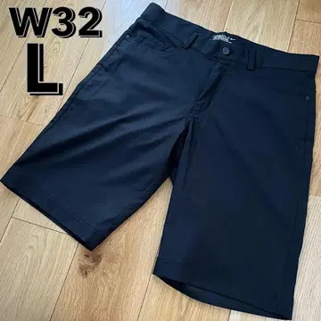 새상품급 L 나이키 골프 하프 팬츠 숏 스트레치 블랙 32