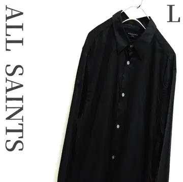 ALL SAINTS 올세인츠 블랙 셔츠