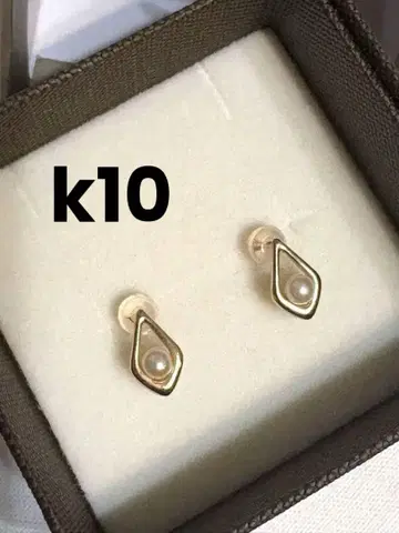 K10 펄 귀걸이 클래시컬 디자인