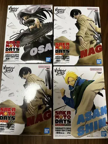 SAKAMOTO DAYS 피규어 세트 나구모 아사쿠라 신 대불