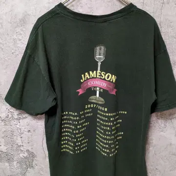 위스키 JAMESON COMEDY TOUR T셔츠 2007/2008