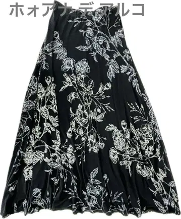 Juana de Arco 호아나 데 아르코 맥시 스커트 블랙 M 새상품급