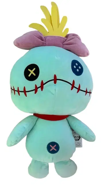 릴로 & 스티치 스캄프 봉제 인형 약 30cm 스카이블루