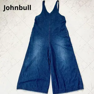 Johnbull 젬블 프렌치 살로펫 [S] 오버롤 와이드
