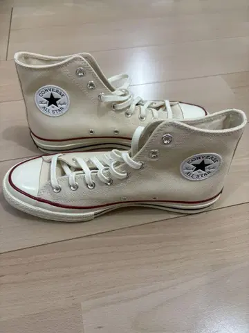 미사용 새상품 converse 컨버스 ct70 척테일러 크림