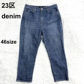 새상품급 46 사이즈 23구 데님 테이퍼드 데님 빅 사이즈 청바지 3XL
